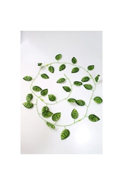 YASİMA Yasima 1 Dal Karpuz Yeşil Yapraklı Yapay Sarmaşık Ev Ve Duvar Süsü Dek...