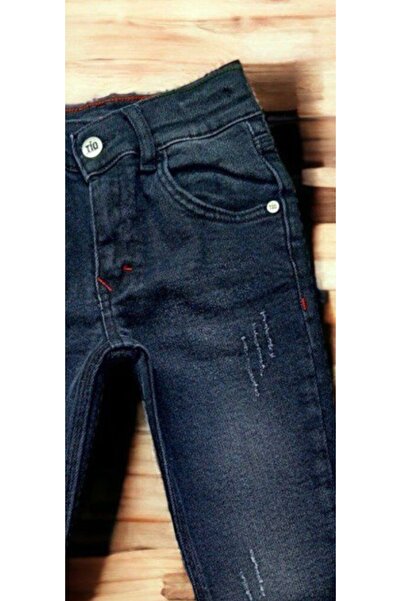 SVR Çocuk Kot Pantalon Black Black