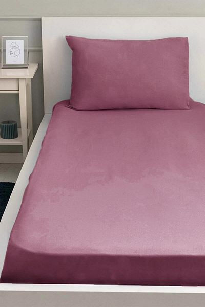 MERTİM Elastic Cotton Ranforce Fabric Sheet And Pillow Case