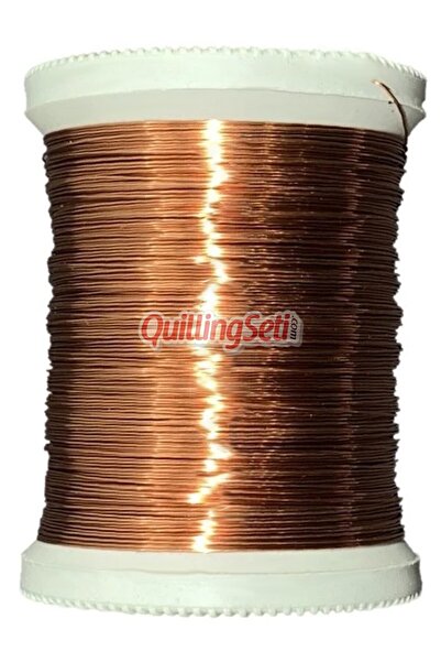 quilling Seti Filografi Teli Bakır Renkli 100 Gr, 150 Mt. QS-120