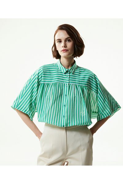 Machka Silk Blend Oversize Shirt