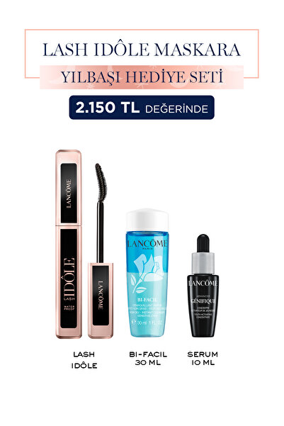 Lancome Lash Idôle Maskara Yılbaşı Seti 01 Siyah 3614274078350