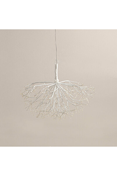 Chakra Clara Ledli Yılbaşı Işık Topu 40 cm Natural