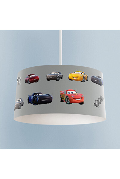 Genel Markalar BEBEK VE ÇOCUK ODASI McQueen ve Yol Desenli Avize
