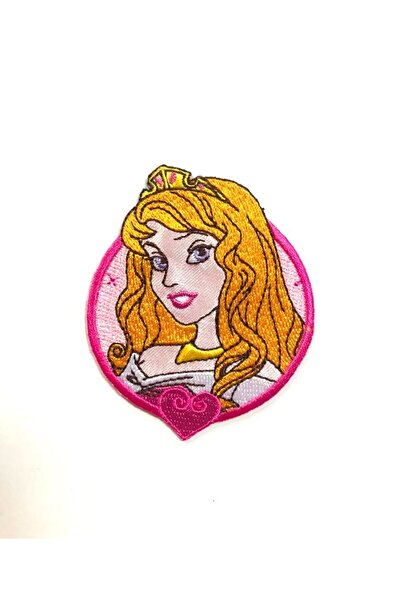DİSNEY PRİNCESS Iron-Stick Embroidered Arma-patch-patch- Princess Series Princess Aurora 1 (ORIGINAL LICENSED PRODUCT)