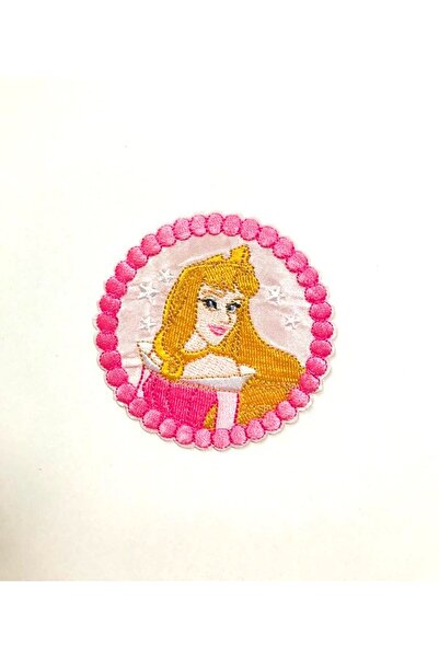 DİSNEY PRİNCESS Iron-Stick Embroidered Arma-patch-patch- Princess Series Princess Aurora 4 (ORIGINAL LICENSED PRODUCT)