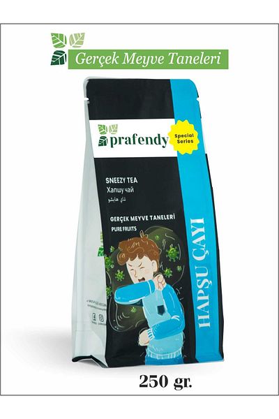 prafendy Pillow Tea - Edible Fruit Tea with Natural Particles 250 gr