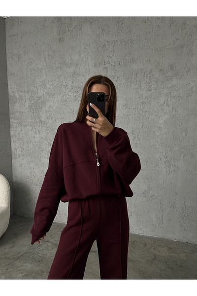 Laluvia Burgundy Charlotte tréningruha szett