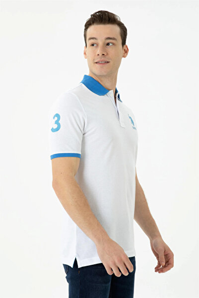 U.S. Polo Assn. ΒΑΣΗ. POLO ΑΝΔΡΙΚΟ ΚΑΝΟΝΙΣΜΕΝΟ ΑΘΛΗΤΙΚΟ ΜΠΛΟΥΖΑΚΙ ΠΟΛΟ ΓΙΑΚΑ G081SZ011.000.1573758