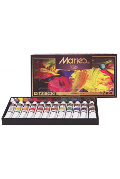 Maries Akrilik Boya Seti 12li