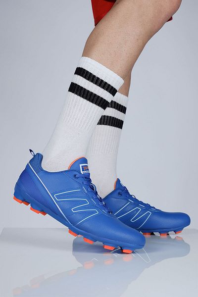Jump 28524 Ghete de fotbal Blue Grass Astroturf