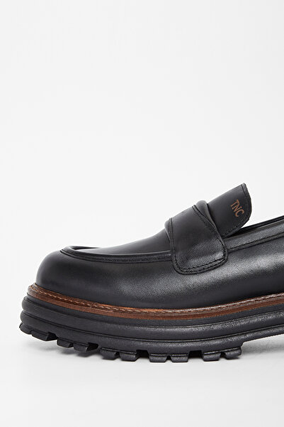 Tamer Tanca Kadın Hakiki Deri Loafer Ayakkabı 33 7501 Bn Ayk Sk23/24