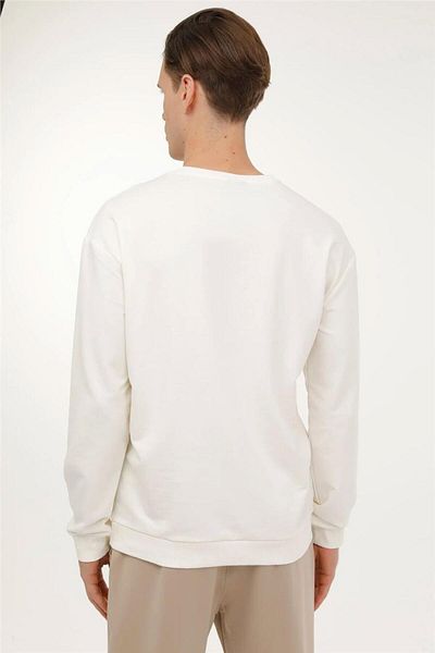 lumberjack M-sn75 Bsc C Neck Sw 3pr Екрю Мъжки суичър