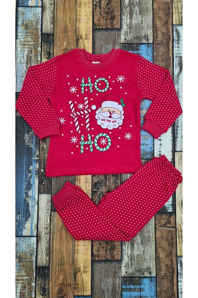 Esterella Girl-boy unisex children's new year themed pajama set / Christmas themed pajama set