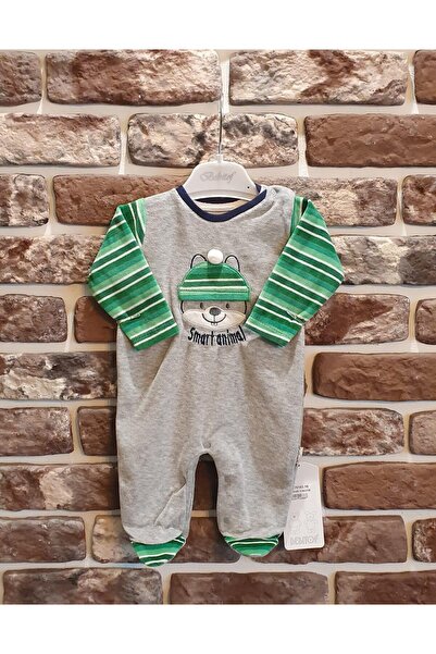 Bebitof Thin Velvet Baby Booties Jumpsuit