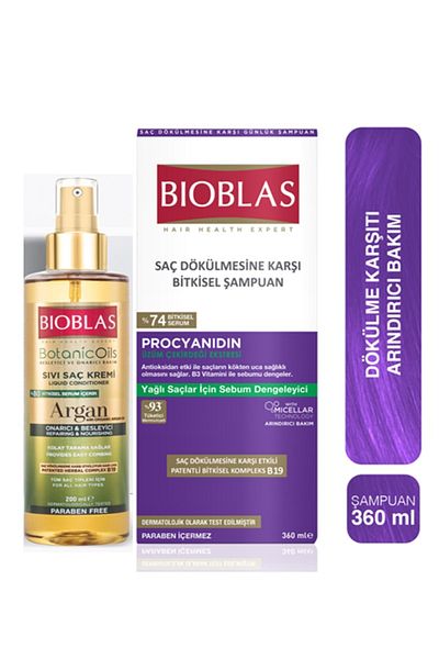 Bioblas 360 ml Procyanidın - Anti Stress Sdk Shampoo and Liquid Conditioner