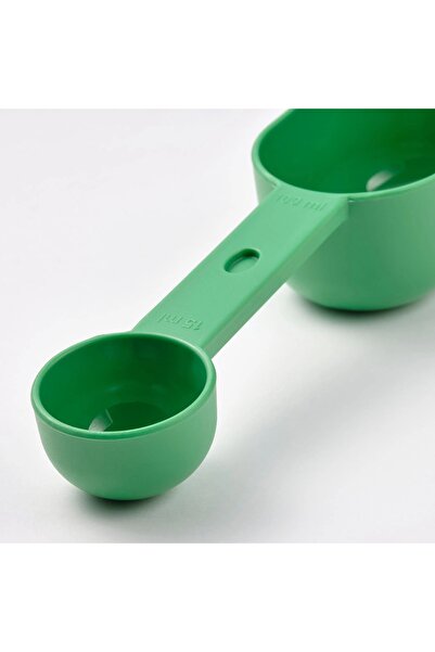 IKEA Uppfylld Scale Spoon 2 Pack Yellow - Green