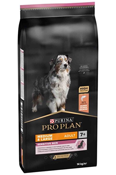 Pro Plan Somonlu Medium Large Senior +7 Yaş Köpek Maması 14 kg