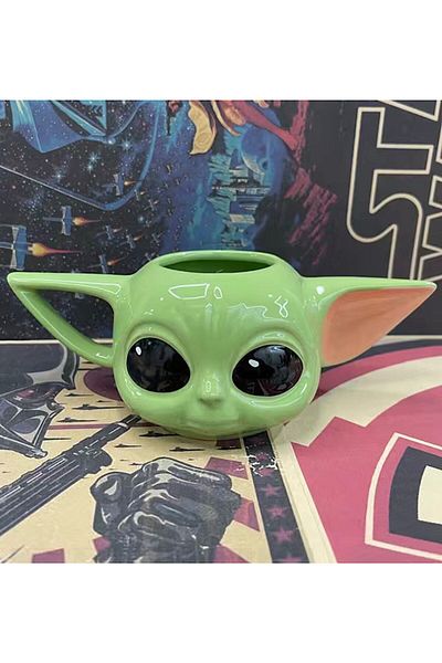 Giraffe Christmas Gift Baby Yoda Star Wars Ceramic Mug Cup