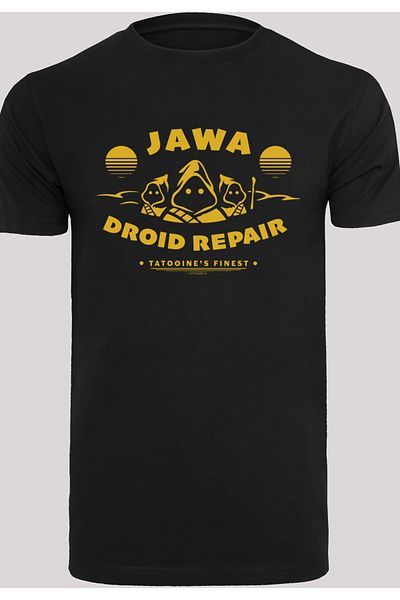 F4NT4STIC Herren Star Wars Jawa Droid Repair mit T-Shirt Rundhals