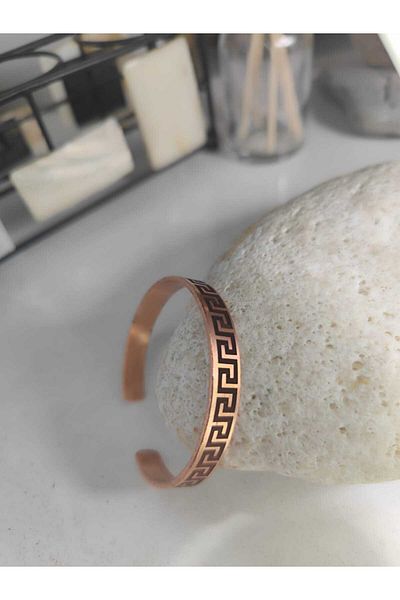 KAVELE Pure Copper Lucky Bracelet 100% Copper Snap-on Suitable for All Wrists