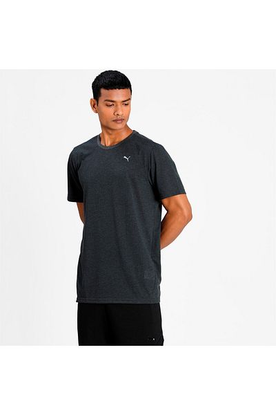 Puma Men's T-shirt Performance Heather Tee M Dark Grey Heat52031607