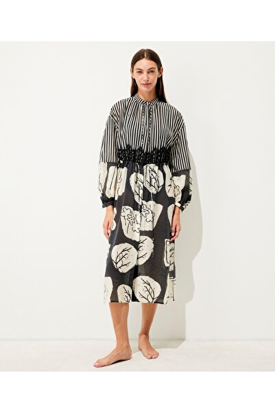 İpekyol Lace garnished pattern mix tunic