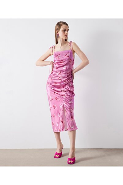 İpekyol Virágmintás összegyűjtött ruha