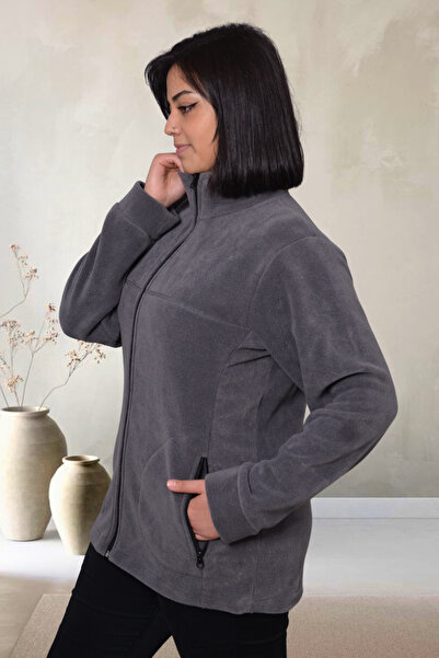 yakamor Women's Thick Smoked Fleece Coat