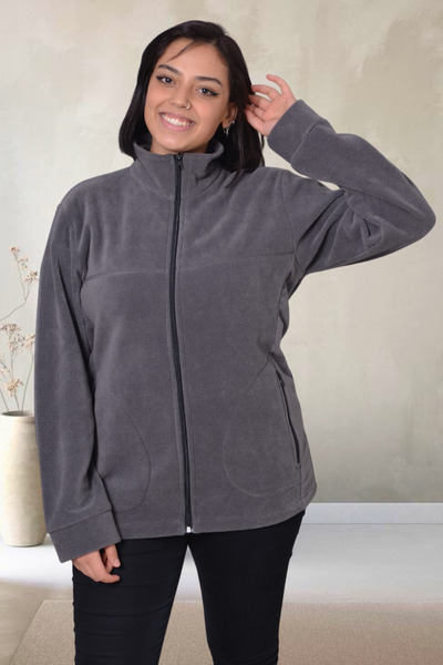 yakamor Women's Thick Smoked Fleece Coat