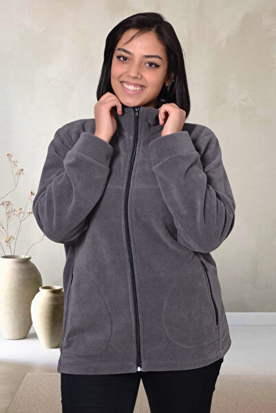 yakamor Women's Thick Smoked Fleece Coat