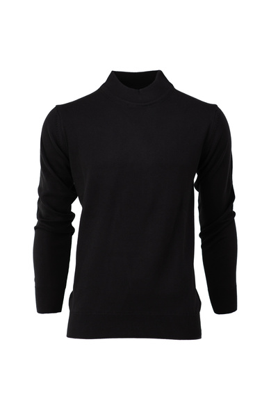 Oppland Men's Winter Natural Cotton Knitwear Thin Knitted Half Turtleneck Sty...