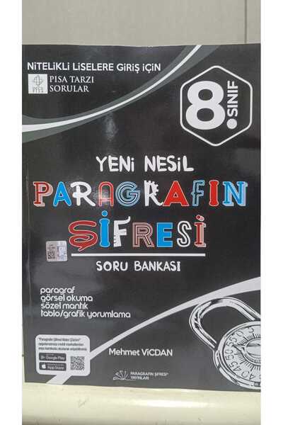 Paragrafın Şifresi Yayınları 8. SINIF YENİ NESİL PARAGRAFIN ŞİFRESİ SORU BANK...