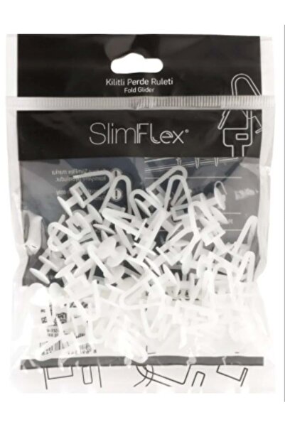 IŞIK PERDE SLİMFLEX ЗАМОК ДЛЯ ШТОРИ 50 ШТ.