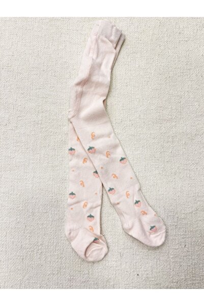 Katamino KATAMINO baby girl pantyhose strawberry patterned