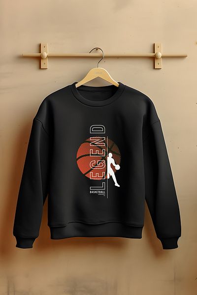 ADA BEBEK ÇOCUK Унисекс Legend баскетболен суитшърт