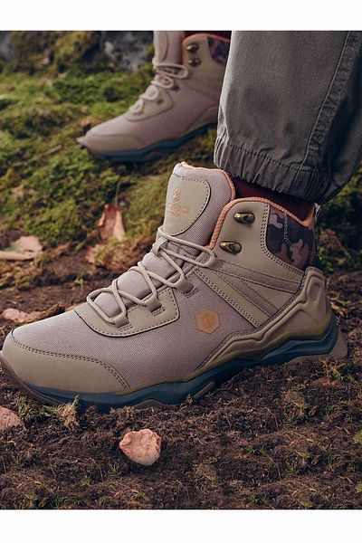 lumberjack Water and Cold Resistant Winter Lace-up Boots Solid Sole Outdoor Boots Men's Boots Shoes LM