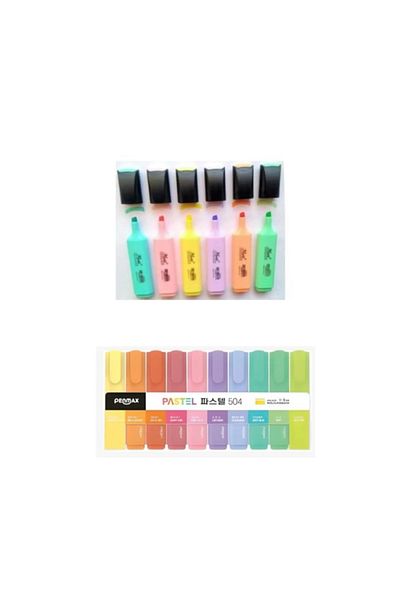 Masis Pastel Colored Pencils Set of 6 + 10 Pastel Markers