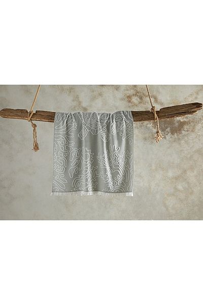 shemo Lamina Cotton Polyester Single Face Beach Towel 75x150 Cm Engilis home