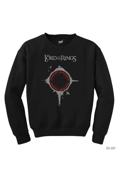 Z zepplin Lord of the Rings Circle Black Sweatshirt