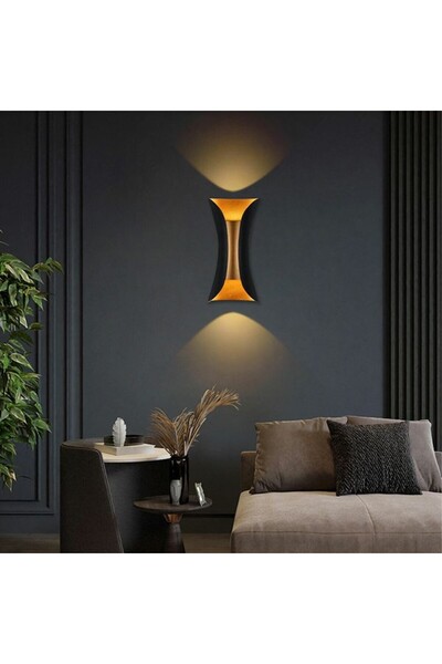 fullreyon 10 Watt Dekoratif Led Aplik, Modern Dış Mekan Aydınlatma Armatürü, ...