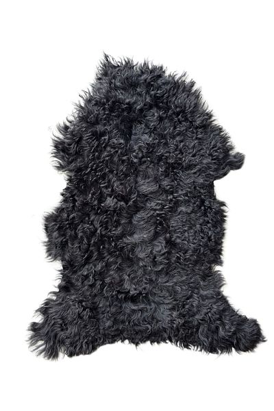 Lndr Real Long Curly Furry Sheepskin - Natural Long Curly Furry Sheepskin - Natural Post Mat