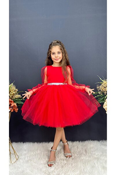 Renklidükkan Kanatlı elbise