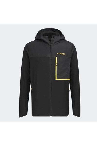 adidas Ανδρικό παλτό με κουκούλα Terrex Nat.geo Sftshel Il8979