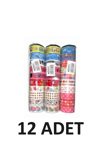 tüftürük Marla Quality Patterned 12 Pieces Tape