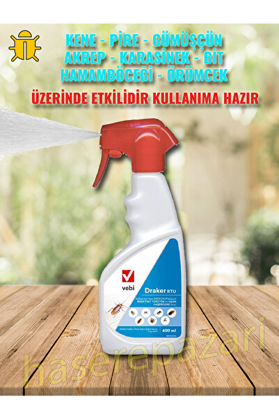 Vebi Draker RTU Akrep, Kene, Kırkayak, Gümüşçün İlacı