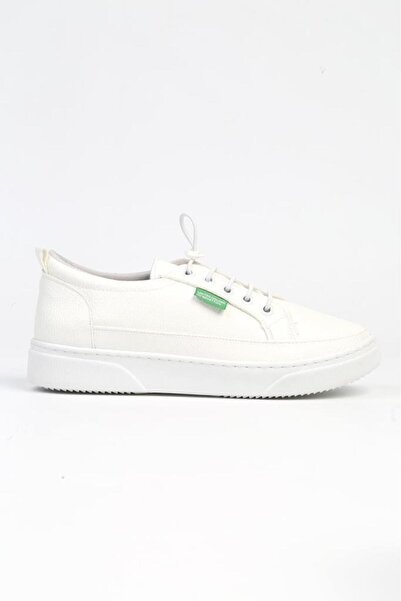 Benetton BN-31055 Kadın Sneaker Ayakkabı Beyaz 36-40