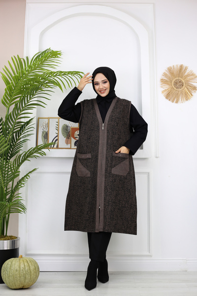 Mayteks Fermuarlı Kışlık Yelek