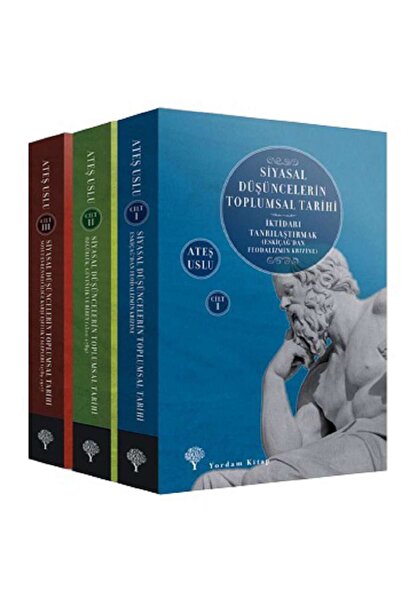 Genel Markalar Siyasal Düşüncelerin Toplumsal Tarihi (3 Kitap Takım)