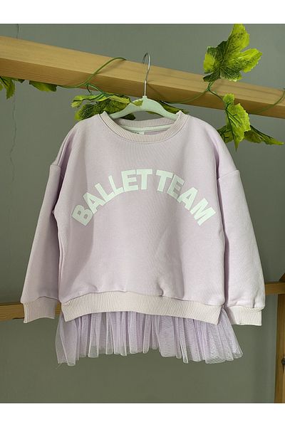 Limoon Ballet team girl cocuk sweatshirt with tutu